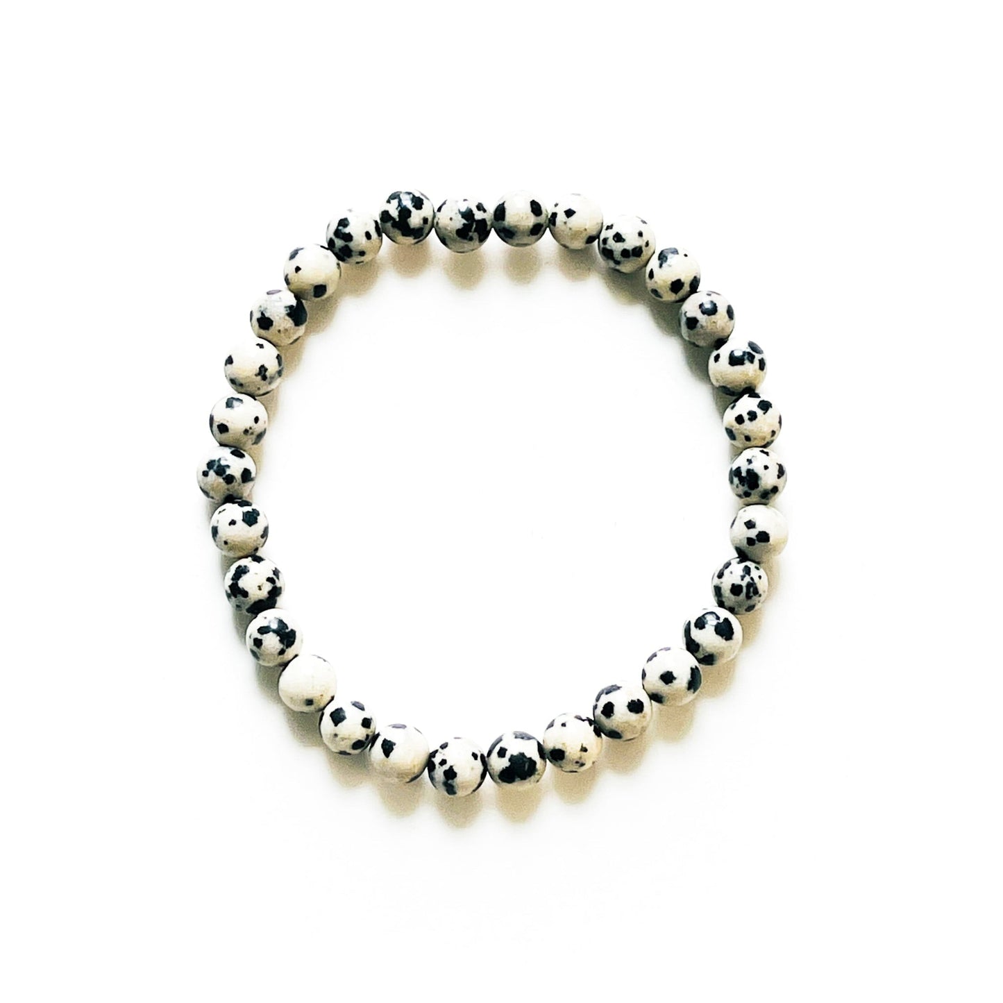 Dalmatian Jasper Bracelet 6mm